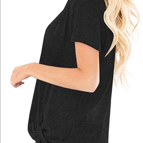 Women's Casual Shirts Twist Knot Tunics Tops -large size- (brand new in package) - Picture 2 of 6